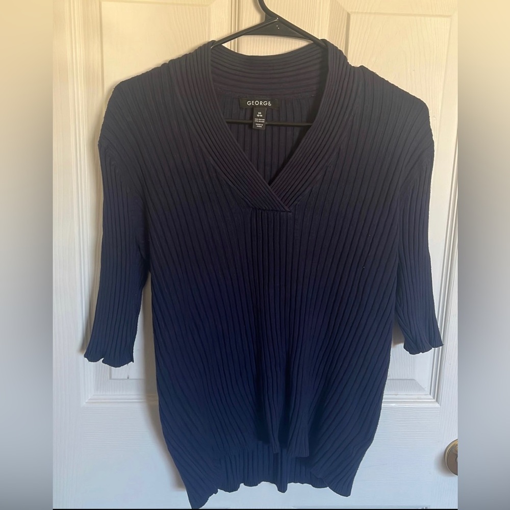 Navy Blue George Sweater